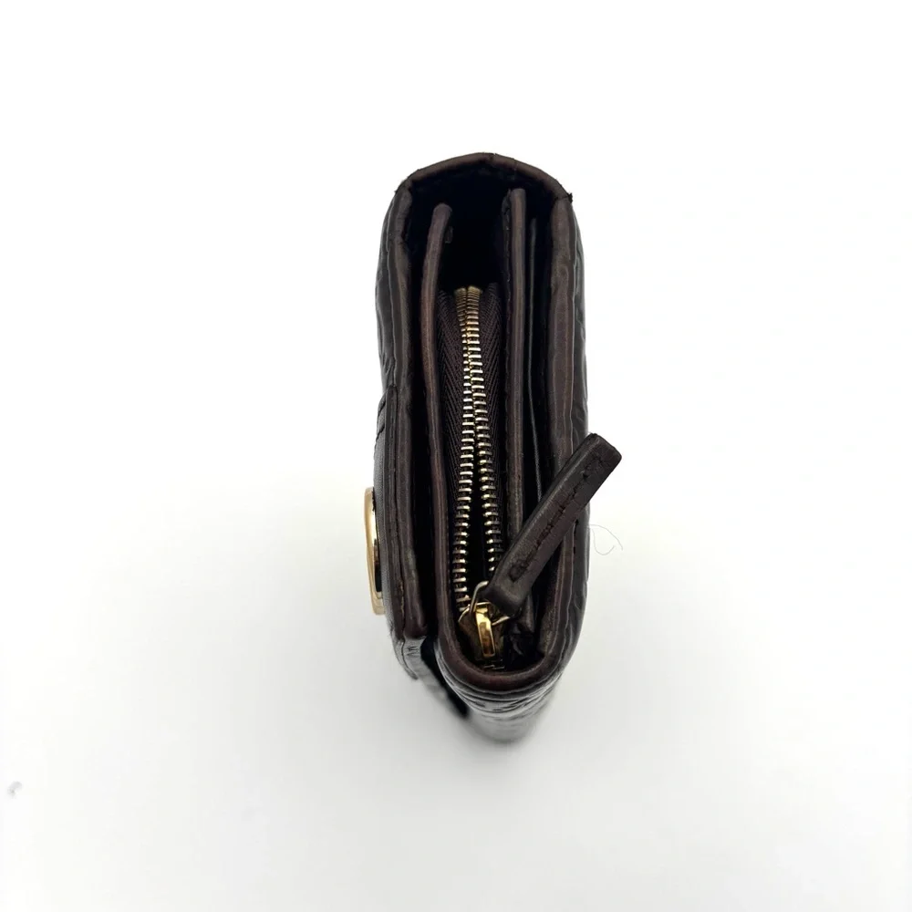 Gucci Dark Brown Leather Wallet